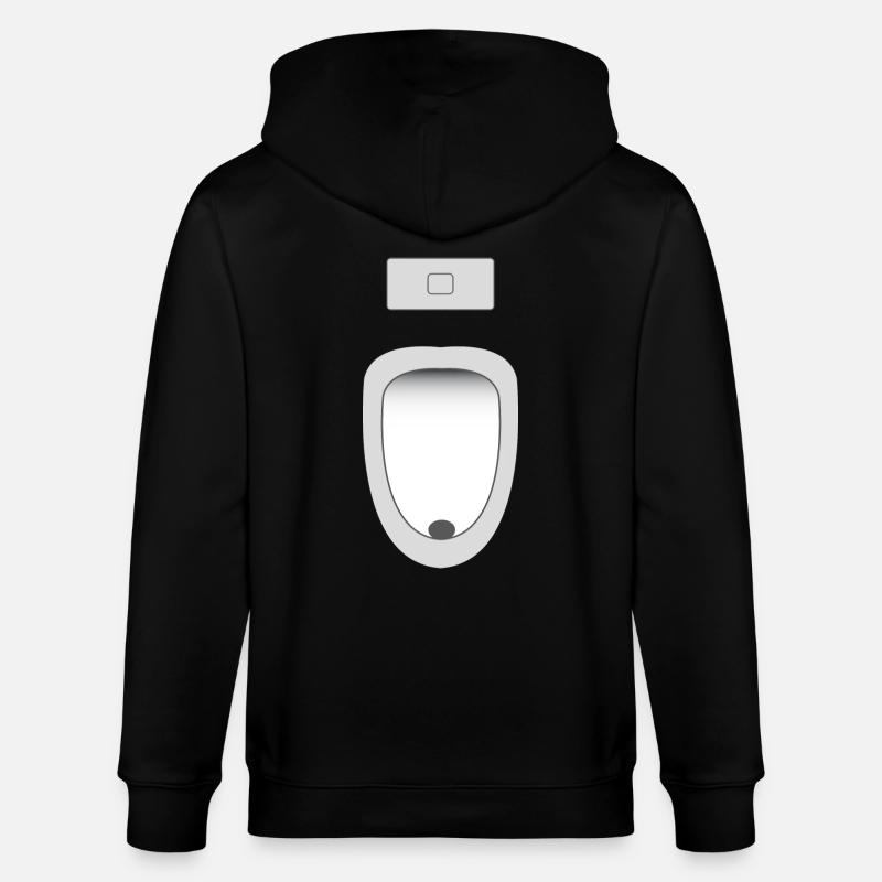 urinoir - Veste à capuche bio CULTIVATOR Stanley/Stella Unisexe - noir