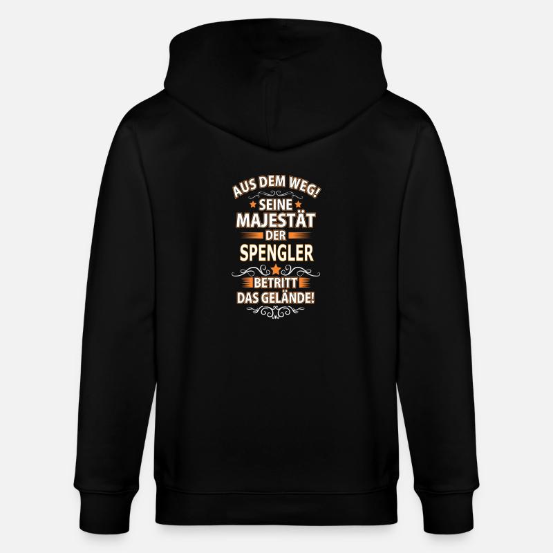 SPENGLER - Stanley/Stella Unisex Bio-Kapuzenjacke CULTIVATOR  - Schwarz