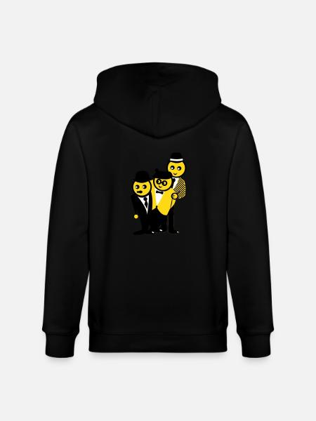 Egon, Kjeld und Benny - Stanley/Stella Unisex Bio-Kapuzenjacke CULTIVATOR - Schwarz