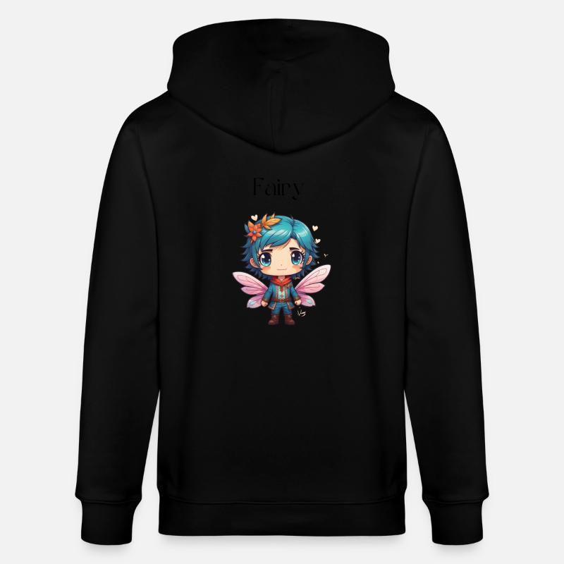 Fee - Stanley/Stella Unisex Bio-Kapuzenjacke CULTIVATOR  - Schwarz