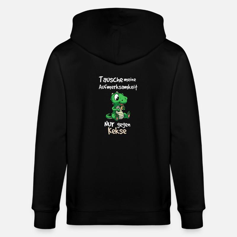 Petit crocodile style - Veste à capuche bio CULTIVATOR Stanley/Stella Unisexe - noir