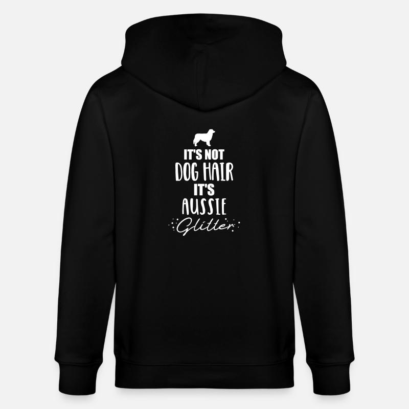 Australian shepherd - Veste à capuche bio CULTIVATOR Stanley/Stella Unisexe - noir