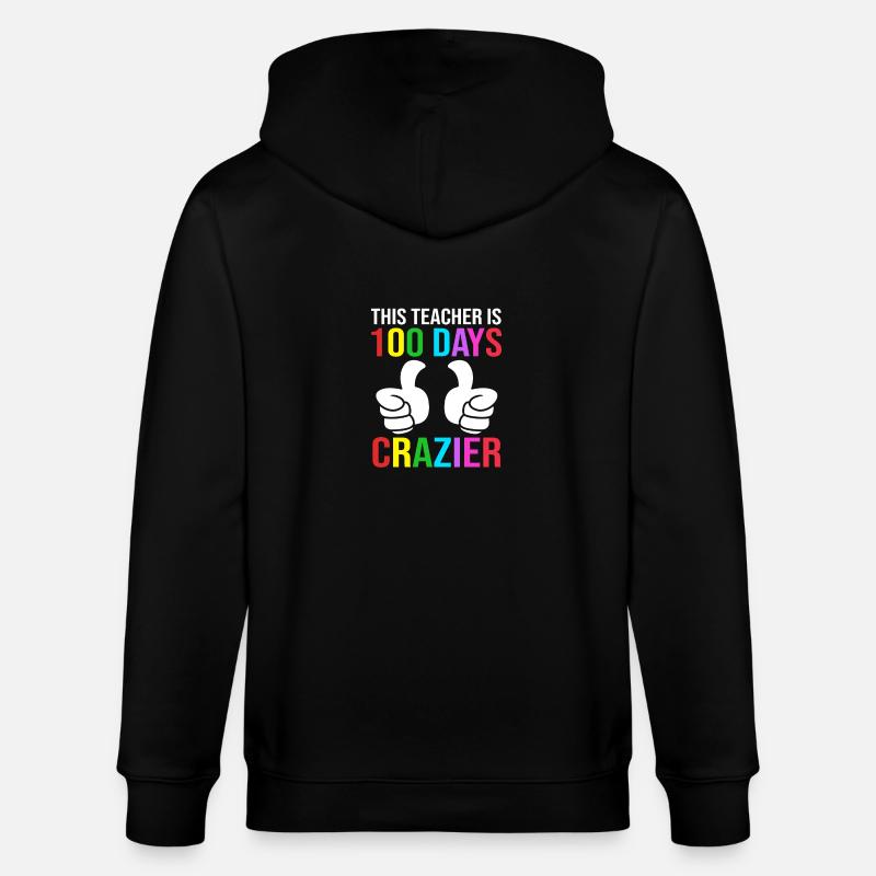 Enseignants de collège - Veste à capuche bio CULTIVATOR Stanley/Stella Unisexe - noir