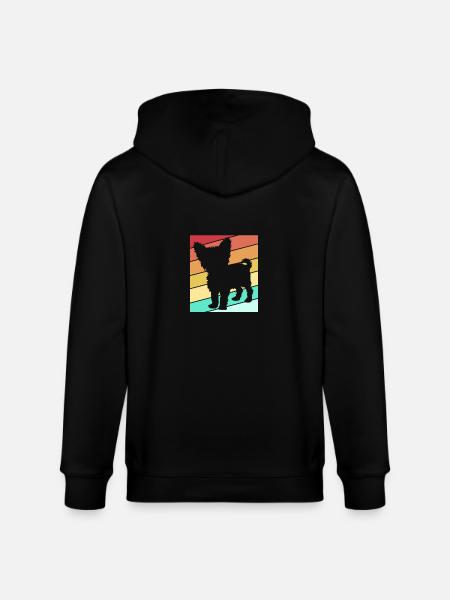 Yorkshire Terrier - Stanley/Stella CULTIVATOR Unisex Organic Hooded Jacket - black