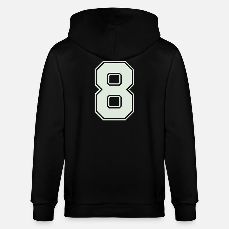 8 - Veste à capuche bio CULTIVATOR Stanley/Stella Unisexe - noir