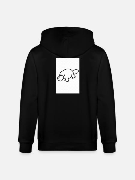 Schnabeltier - Stanley/Stella Unisex Bio-Kapuzenjacke CULTIVATOR - Schwarz