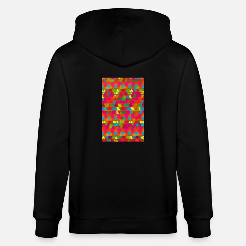 Modèle rétro - Veste à capuche bio CULTIVATOR Stanley/Stella Unisexe - noir