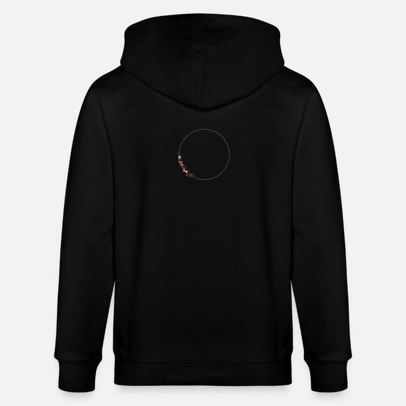 Weihnachten - Stanley/Stella Unisex Bio-Kapuzenjacke CULTIVATOR  - Schwarz