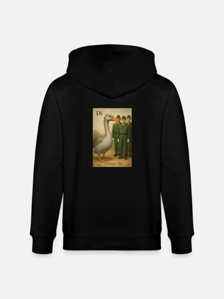 Dio Canaja - Felpa con cappuccio ecologica unisex CULTIVATOR di Stanley/Stella - nero