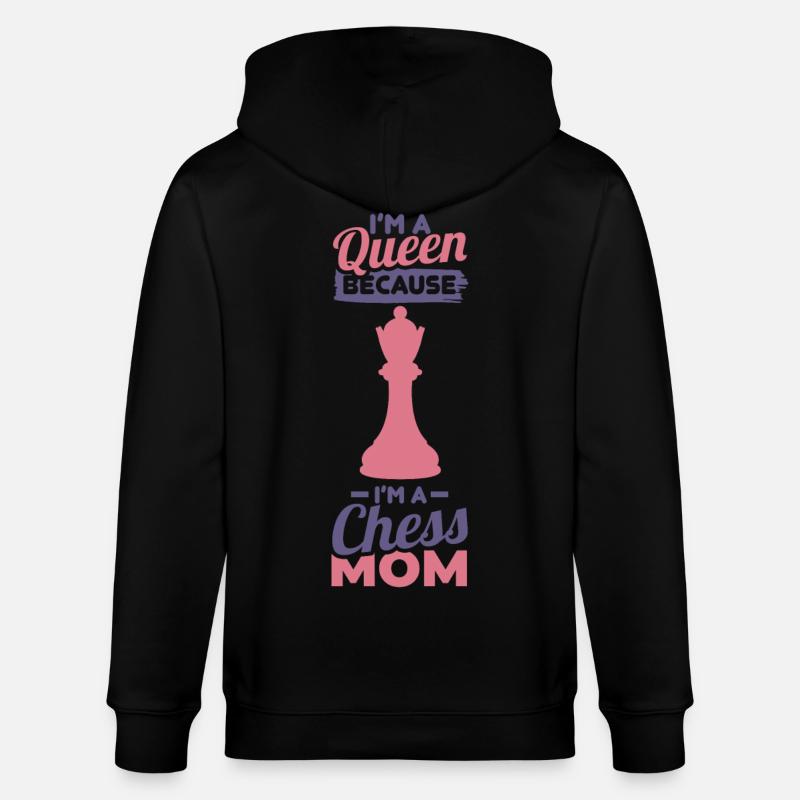 Mère d’échecs - Veste à capuche bio CULTIVATOR Stanley/Stella Unisexe - noir