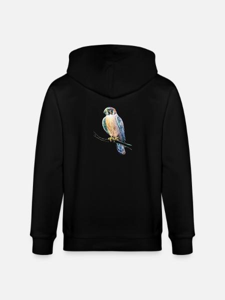 Birdie - Stanley/Stella CULTIVATOR  Unisex Organic Hooded Jacket - black