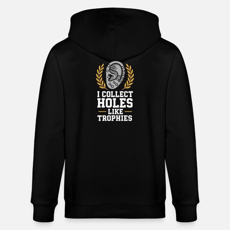 Piercing Addict Body Mod Enthusiast - Stanley/Stella Unisex Bio-Kapuzenjacke CULTIVATOR - Schwarz