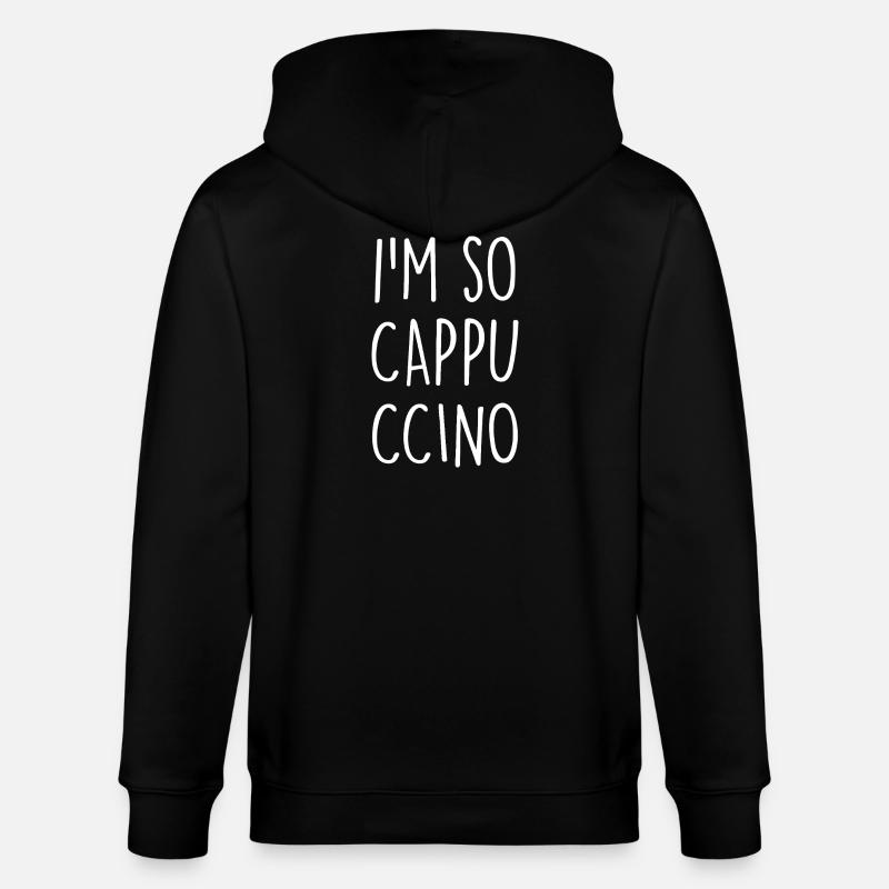 Cappuccino - Veste à capuche bio CULTIVATOR Stanley/Stella Unisexe - noir