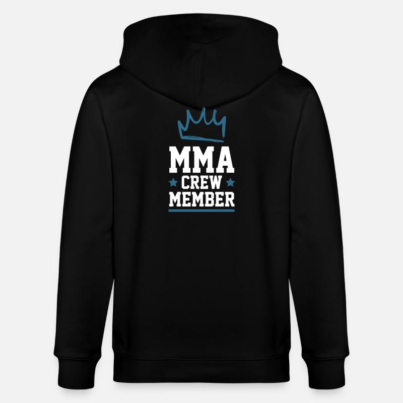 Équipe Mma - Veste à capuche bio CULTIVATOR Stanley/Stella Unisexe - noir