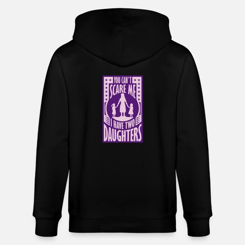 I have two daughters - Stanley/Stella Unisex Bio-Kapuzenjacke CULTIVATOR  - Schwarz