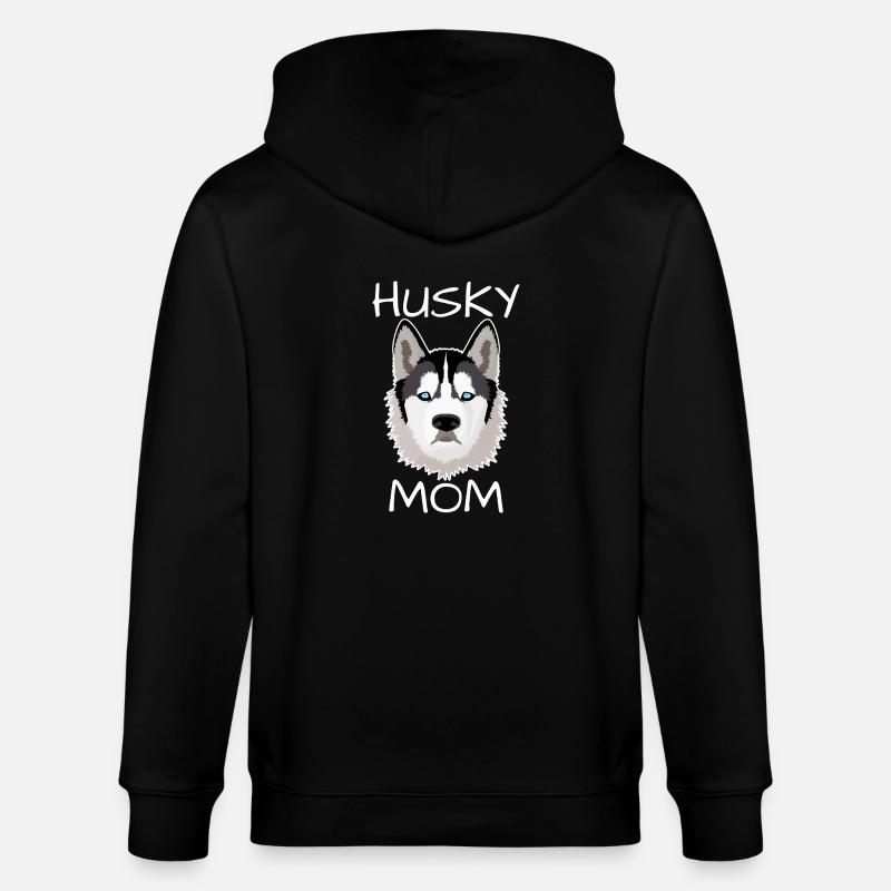 Husky maman - Veste à capuche bio CULTIVATOR Stanley/Stella Unisexe - noir