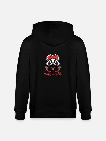 School Bus Driver School Bus - Stanley/Stella CULTIVATOR Unisex Organic Hooded Jacket - black