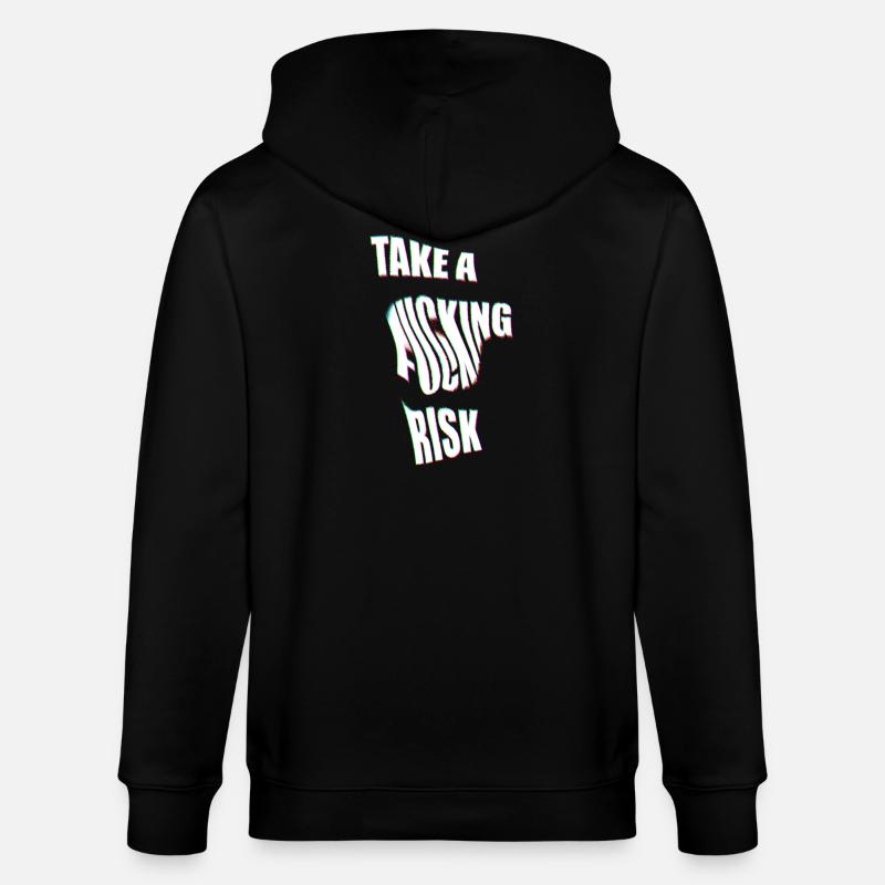 Prenez un risque - Veste à capuche bio CULTIVATOR Stanley/Stella Unisexe - noir