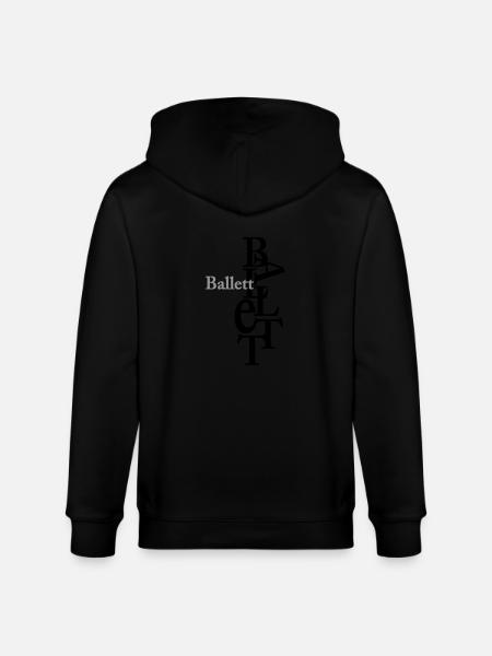 Ballett - Stanley/Stella Unisex Bio-Kapuzenjacke CULTIVATOR - Schwarz