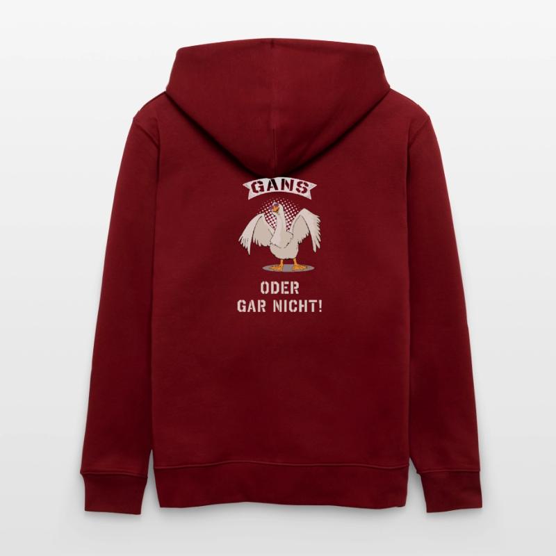 Gans oder gar nicht Stanley/Stella Unisex Bio-Kapuzenjacke CULTIVATOR 