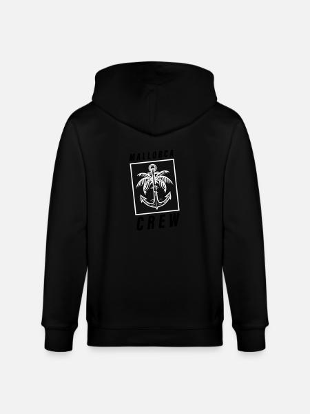 Mallorca Crew Palme Anker - Stanley/Stella Unisex Bio-Kapuzenjacke CULTIVATOR - Schwarz