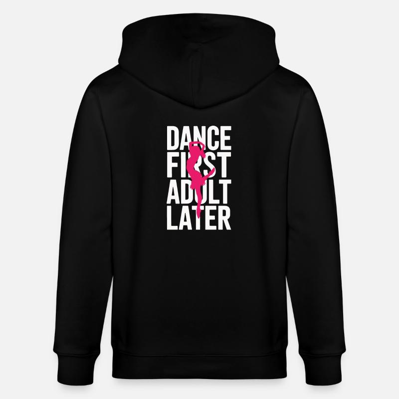 Dancing Dancers Dancing - Stanley/Stella CULTIVATOR  Unisex Organic Hooded Jacket - black