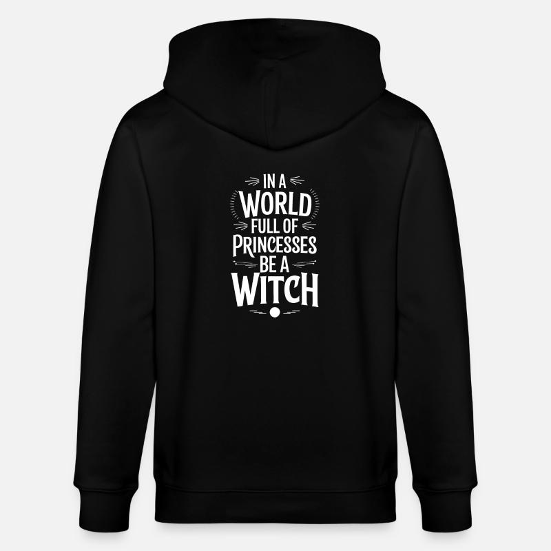 Sei anders, sei magisch! - Stanley/Stella Unisex Bio-Kapuzenjacke CULTIVATOR  - Schwarz