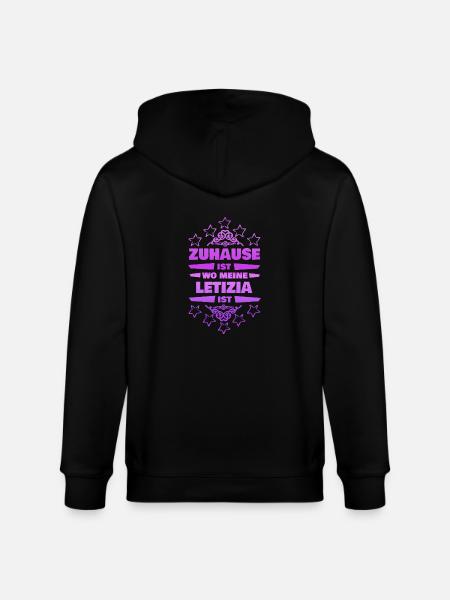 Girlfriend Letizia - Stanley/Stella CULTIVATOR  Unisex Organic Hooded Jacket - black