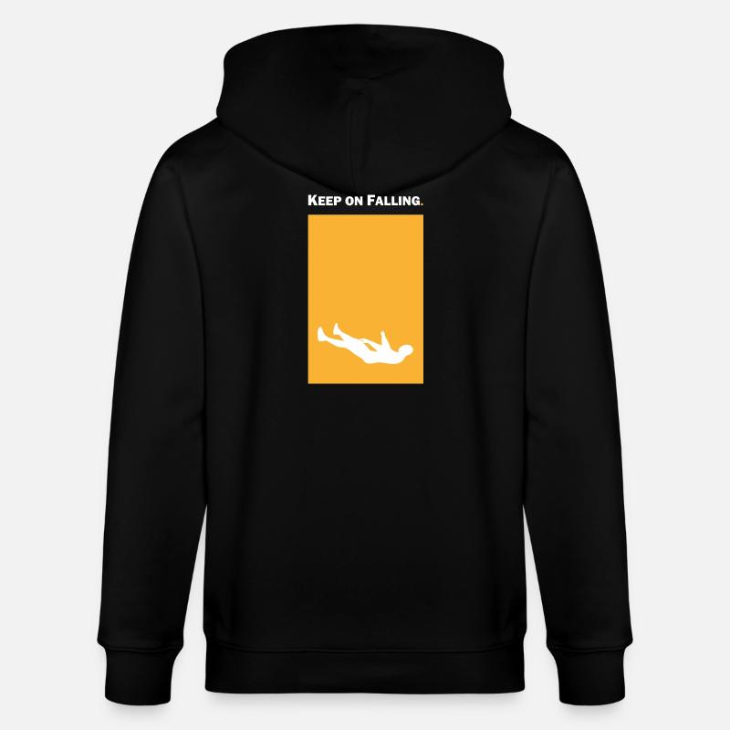 Continuez à tomber - Veste à capuche bio CULTIVATOR Stanley/Stella Unisexe - noir
