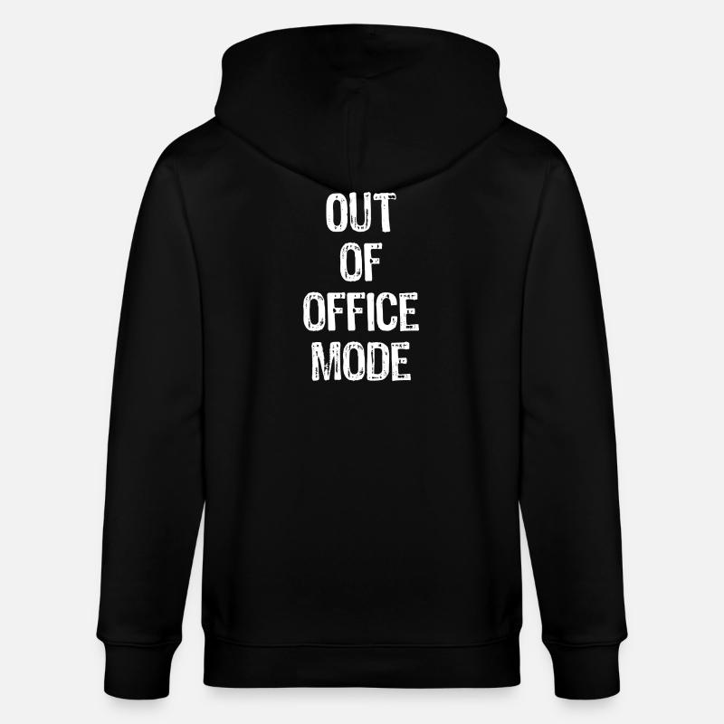 Mode Hors Bureau - Veste à capuche bio CULTIVATOR Stanley/Stella Unisexe - noir