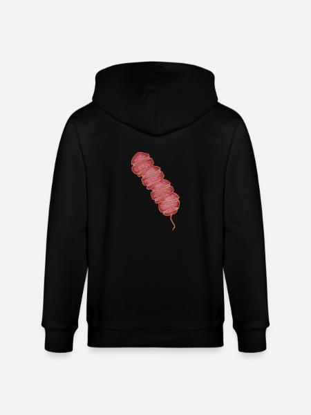 Margalefodinium polykrikoides - Stanley/Stella CULTIVATOR Unisex Organic Hooded Jacket - black