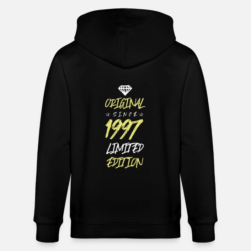 1997 Édition limitée - Veste à capuche bio CULTIVATOR Stanley/Stella Unisexe - noir
