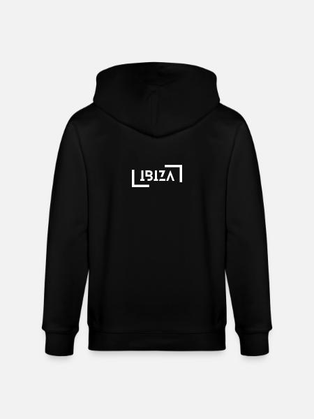 Ibiza - Stanley/Stella CULTIVATOR  Unisex Organic Hooded Jacket - black