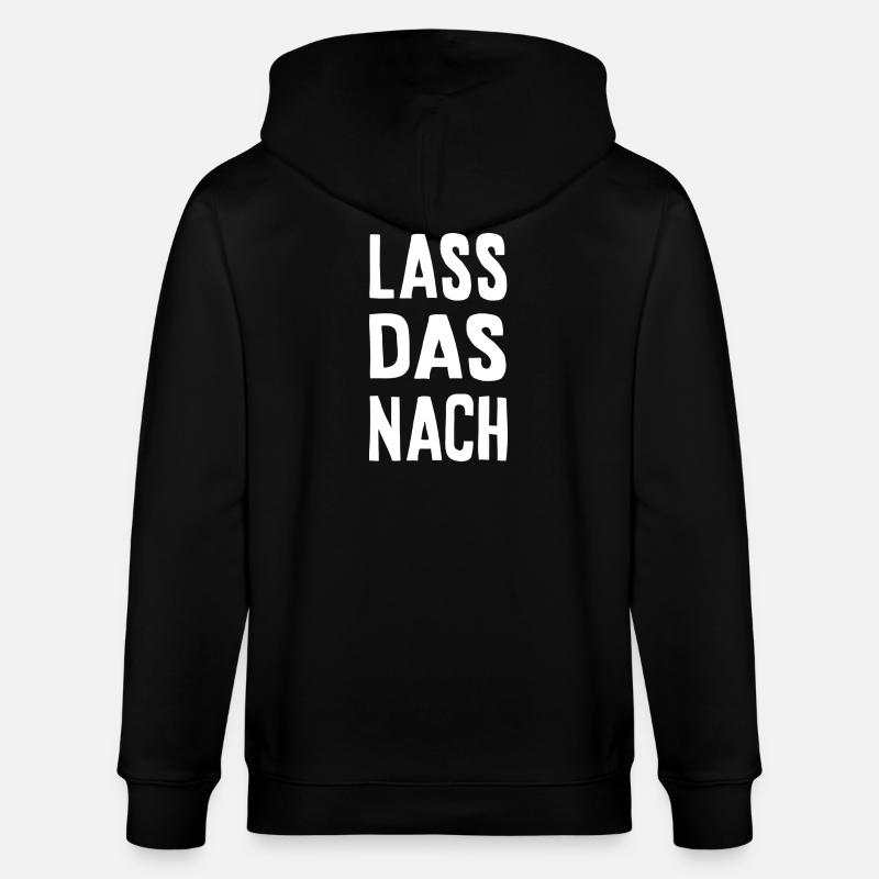 Lass das nach - Stanley/Stella Unisex Bio-Kapuzenjacke CULTIVATOR  - Schwarz