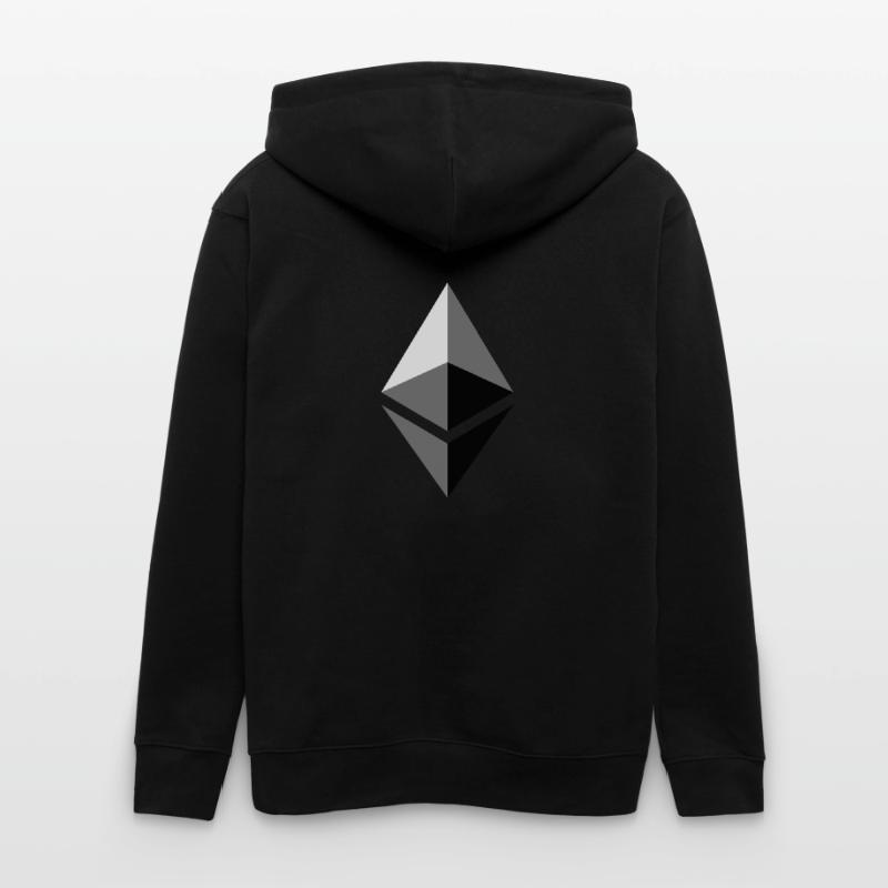 ETH éther Etherium Veste à capuche bio CULTIVATOR Stanley/Stella Unisexe