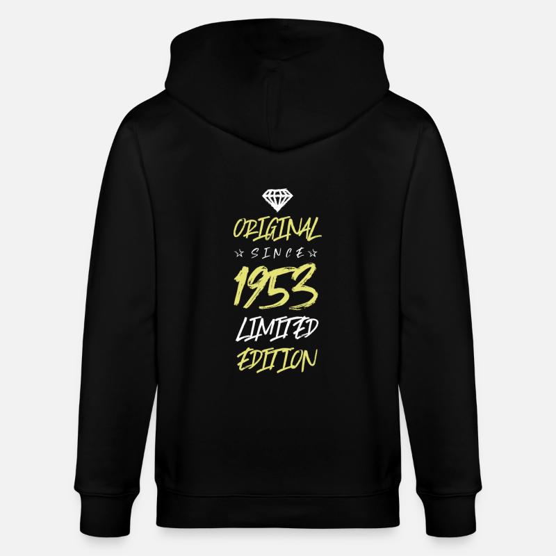 1953 Édition limitée - Veste à capuche bio CULTIVATOR Stanley/Stella Unisexe - noir