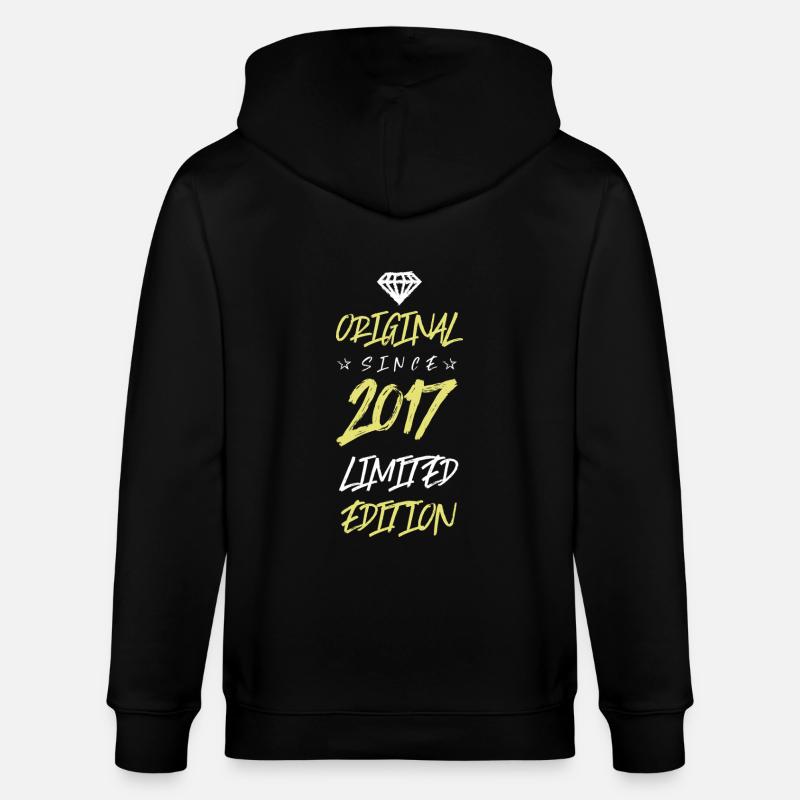 Édition limitée 2017 - Veste à capuche bio CULTIVATOR Stanley/Stella Unisexe - noir