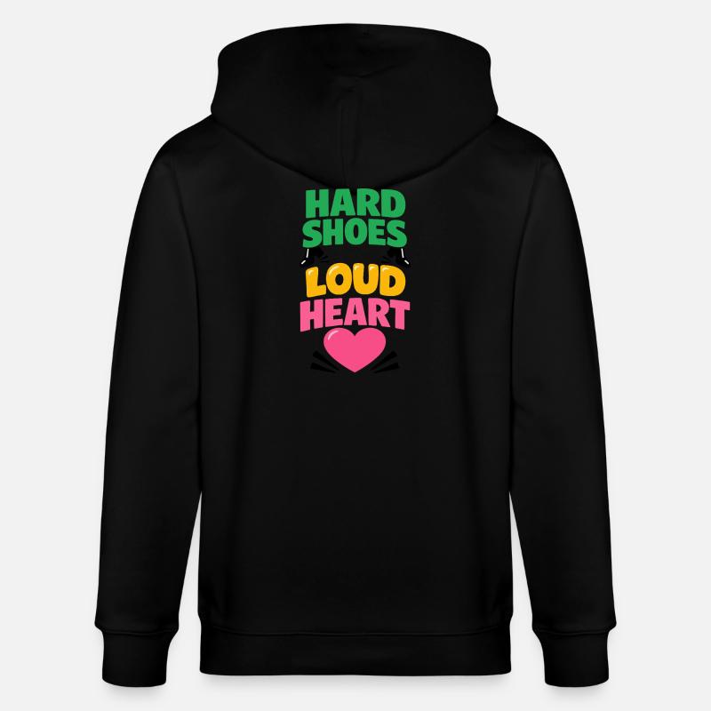 Irischer Tanz Step-dancing Celtic Fan - Stanley/Stella Unisex Bio-Kapuzenjacke CULTIVATOR  - Schwarz