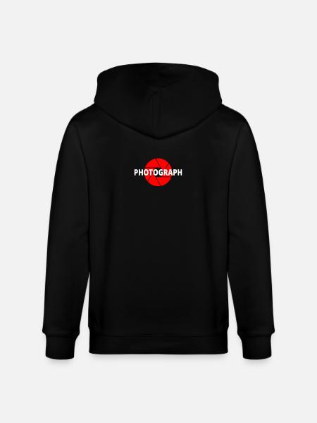 Photograph fotograf photoshoot - Stanley/Stella CULTIVATOR Unisex Organic Hooded Jacket - black
