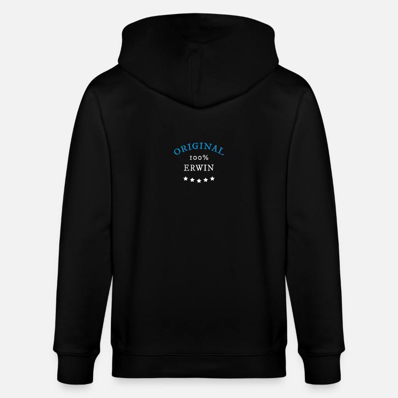100% original cadeau Erwin - Veste à capuche bio CULTIVATOR Stanley/Stella Unisexe - noir