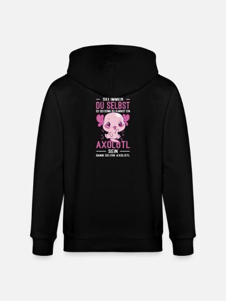 Funny Sayings Fun Outfits Irony Sarcasm - Stanley/Stella CULTIVATOR  Unisex Organic Hooded Jacket - black