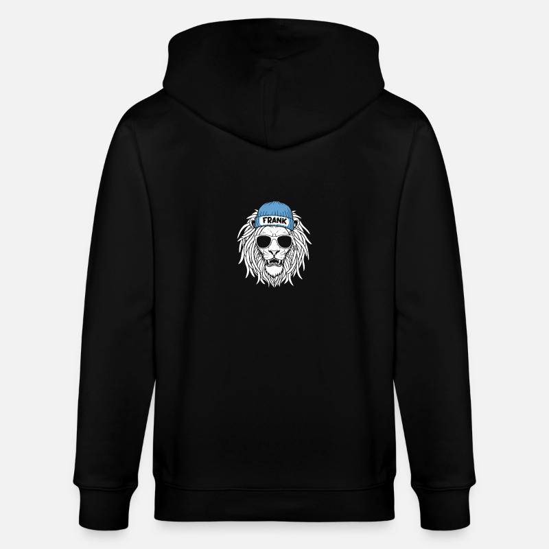 Löwe Frank - Stanley/Stella Unisex Bio-Kapuzenjacke CULTIVATOR  - Schwarz