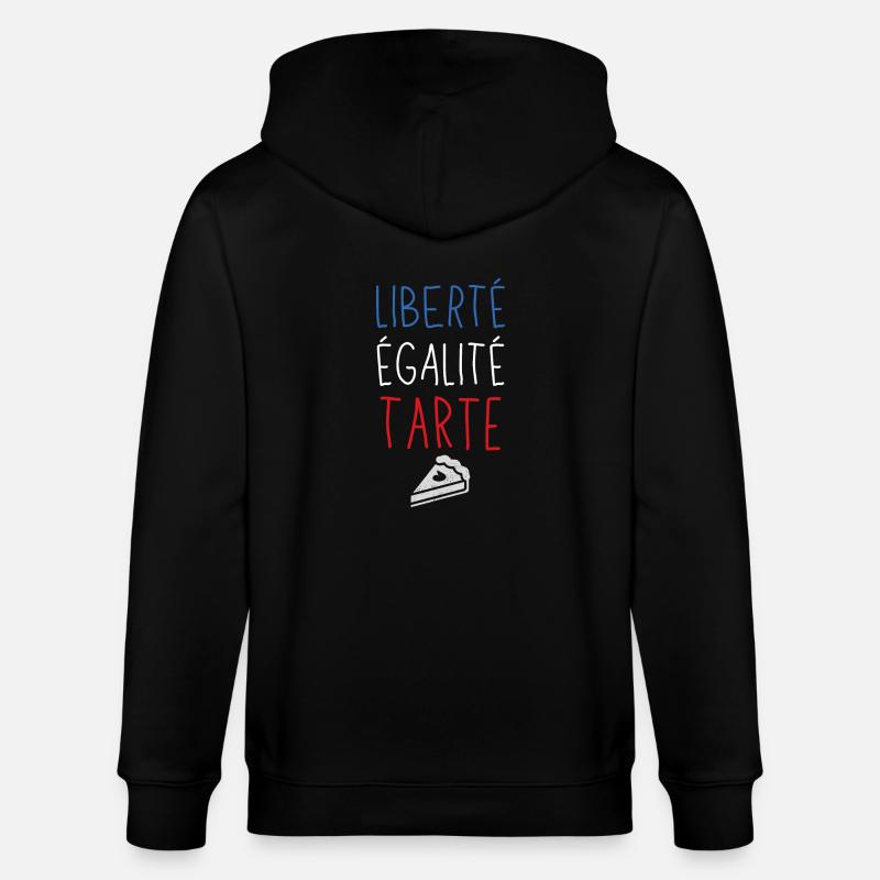 Libéré égalité tarte - Veste à capuche bio CULTIVATOR Stanley/Stella Unisexe - noir