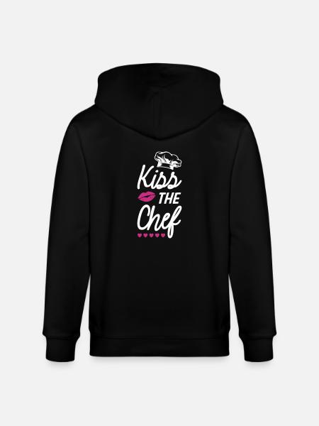 Embrassez le chef - Veste à capuche bio CULTIVATOR Stanley/Stella Unisexe - noir