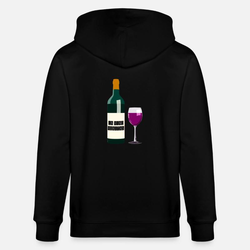 vin - Veste à capuche bio CULTIVATOR Stanley/Stella Unisexe - noir
