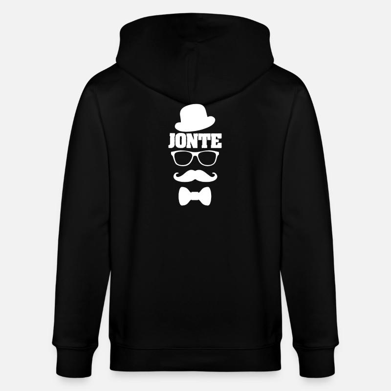 Jonte - Stanley/Stella Unisex Bio-Kapuzenjacke CULTIVATOR - Schwarz