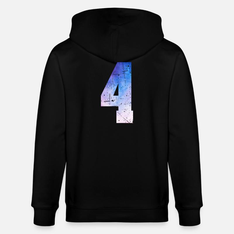 Ausgabe 4 – 4-jähriges Jubiläumsgeschenk - Stanley/Stella Unisex Bio-Kapuzenjacke CULTIVATOR - Schwarz