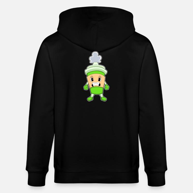 Mauvais café - Veste à capuche bio CULTIVATOR Stanley/Stella Unisexe - noir