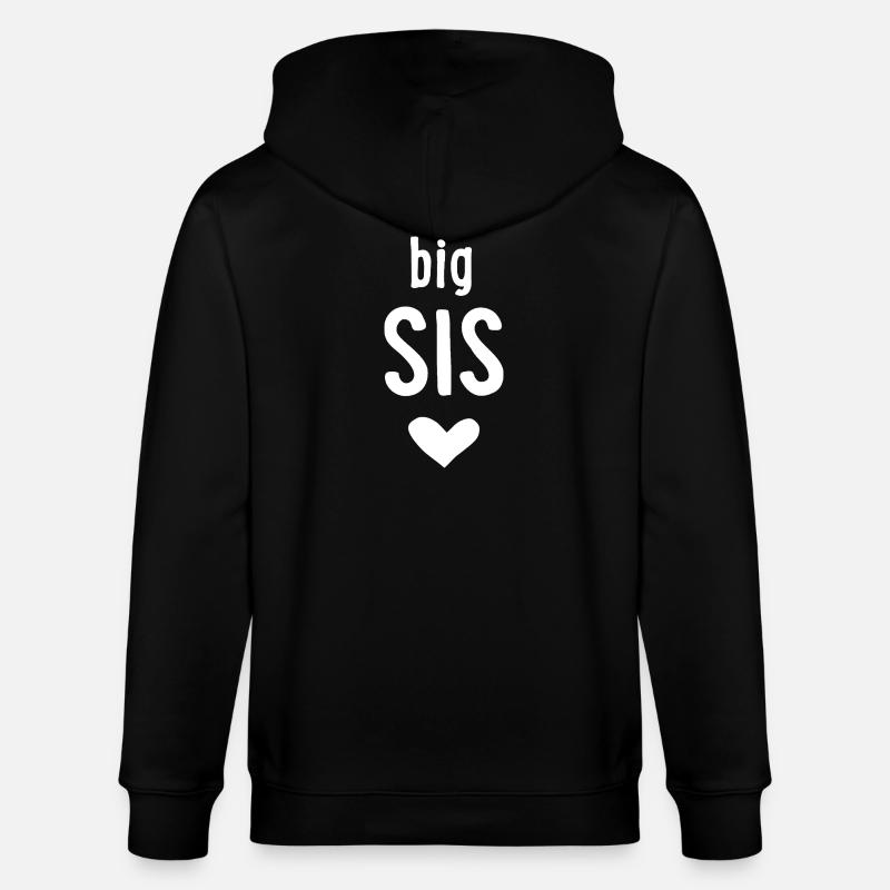 Grande Sœur - Veste à capuche bio CULTIVATOR Stanley/Stella Unisexe - noir