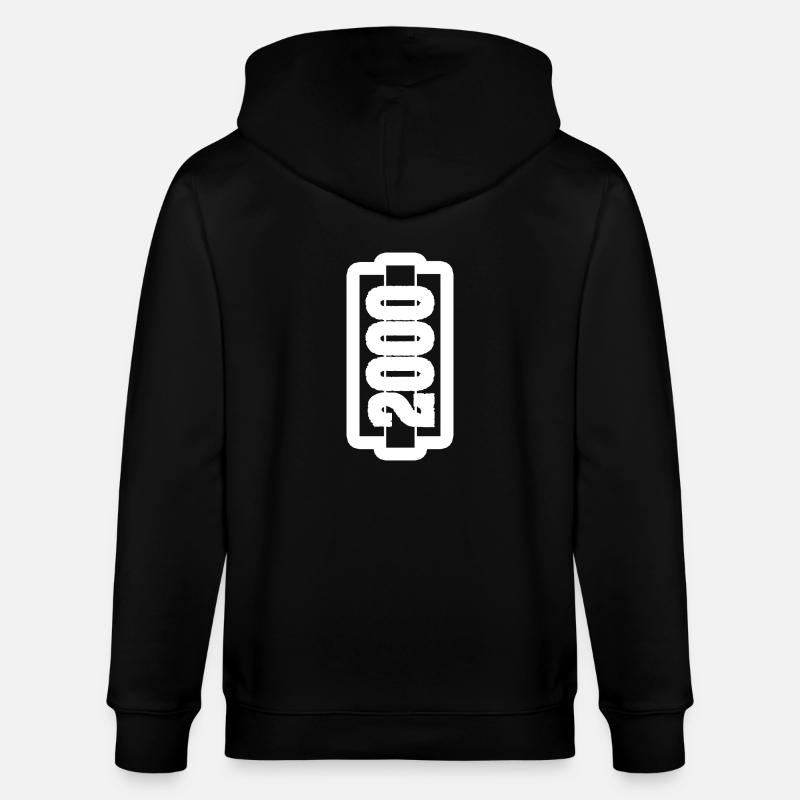 2000 - Stanley/Stella Unisex Bio-Kapuzenjacke CULTIVATOR  - Schwarz